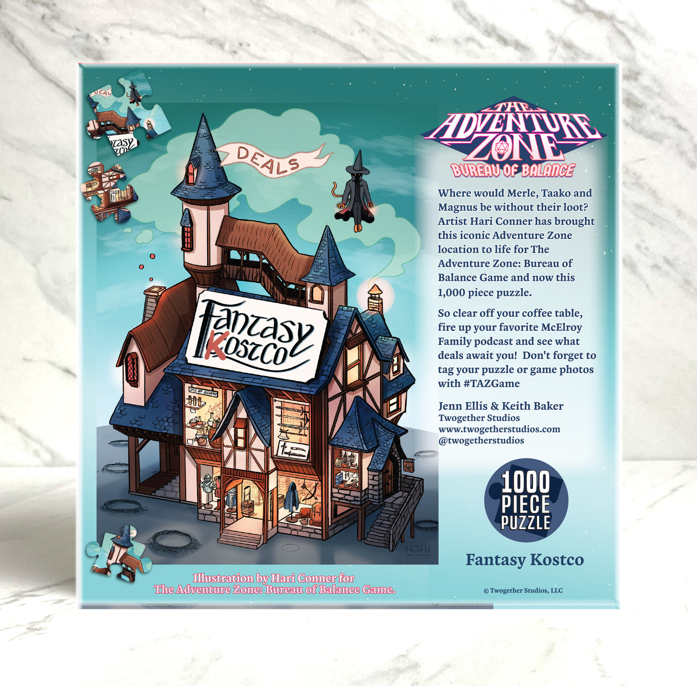 The Adventure Zone Fantasy KostCo Puzzle