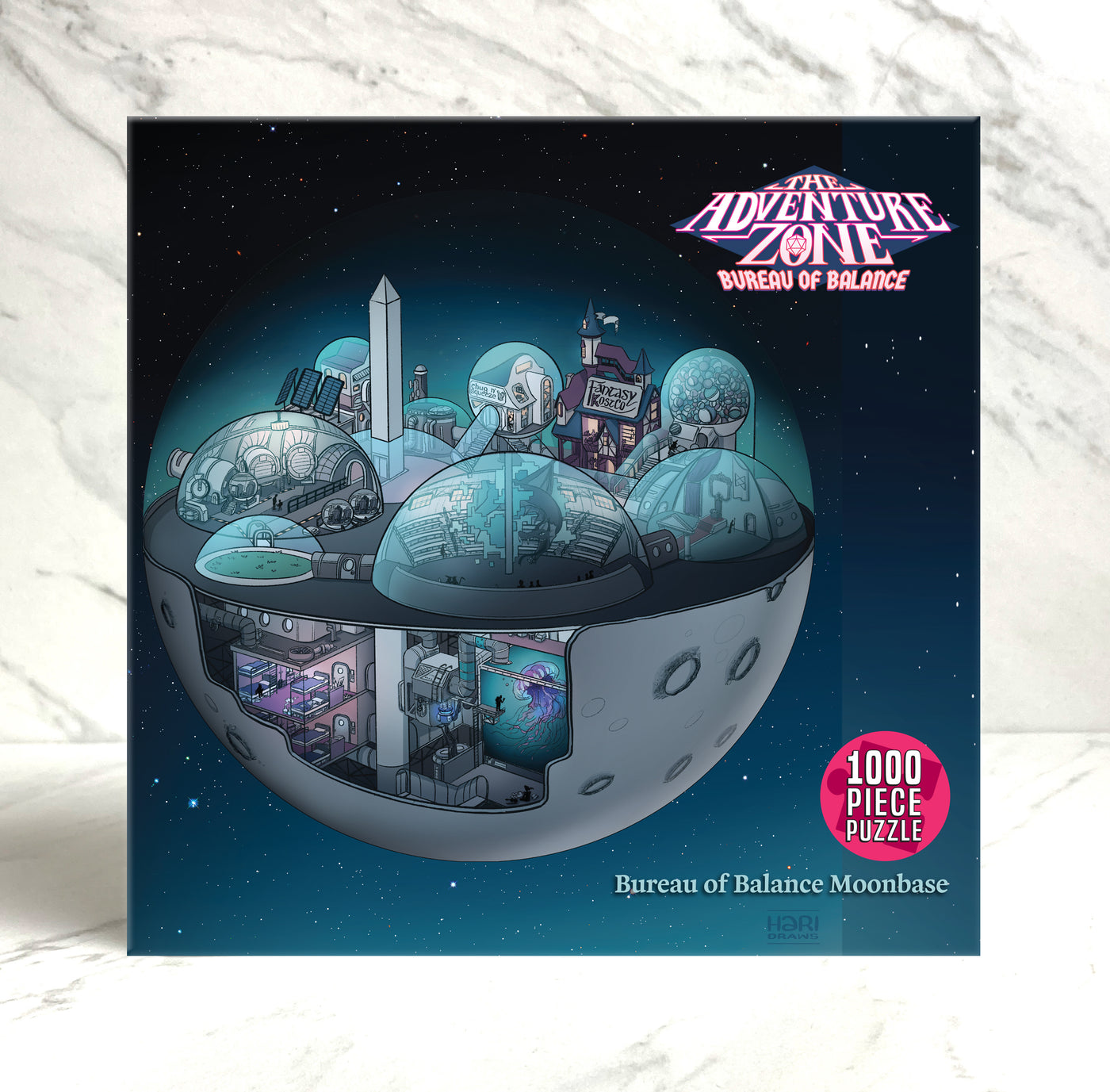 The Adventure Zone Moonbase Puzzle