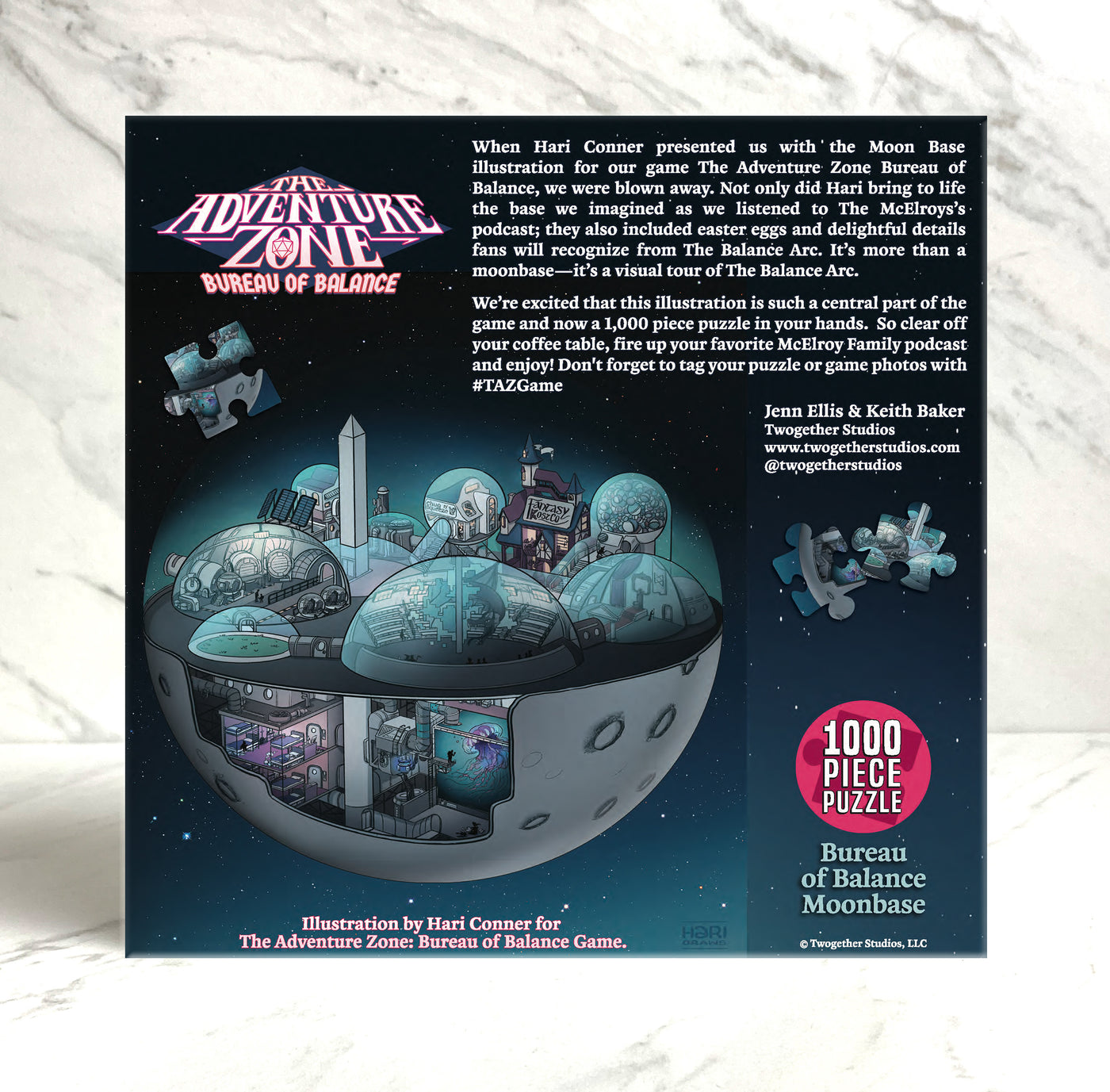 The Adventure Zone Moonbase Puzzle